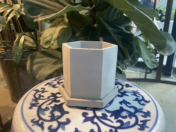 Slate Hexagonal Pot