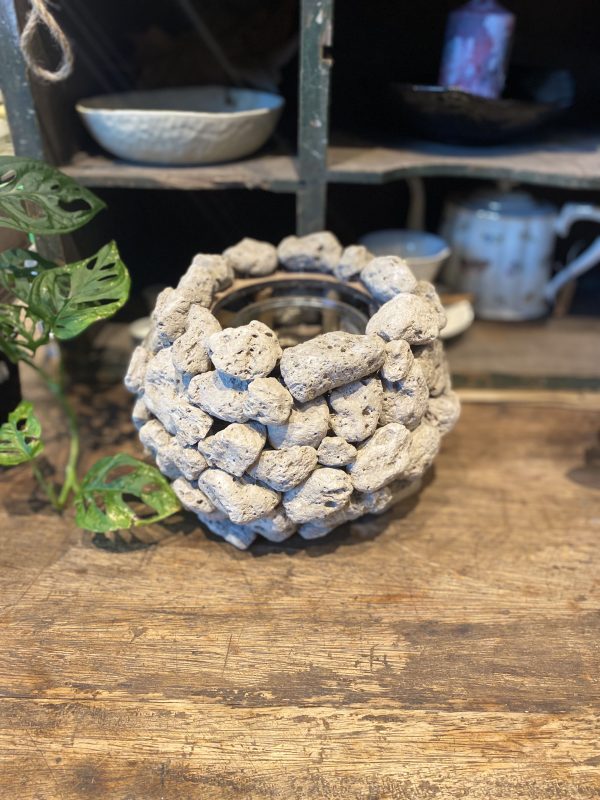 Rock Candleholder Large