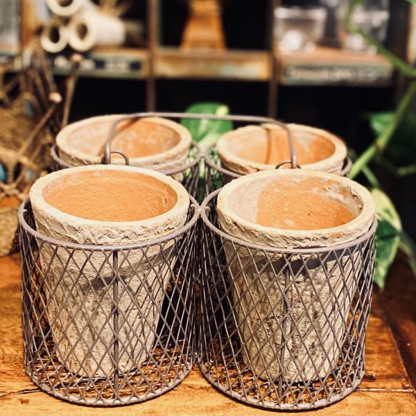 Hanging Clay Pot Set